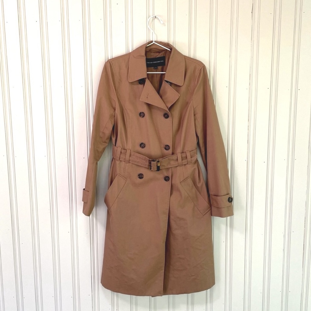 French Connection Trench Coat SZ 6 - NWOT